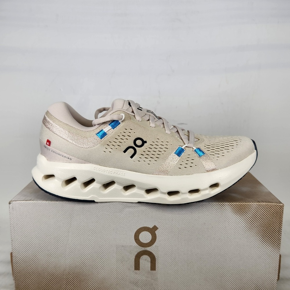 On Running Cloudsurfer 2 Sneakers Women Size 7 Pearl Ivory Athletic Shoes